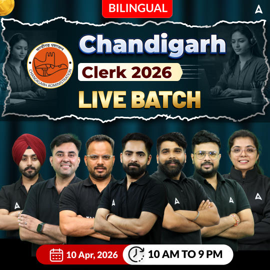 Chandigarh Clerk 2026 Live Batch | Bilingual | Online Live Classes by Adda 247